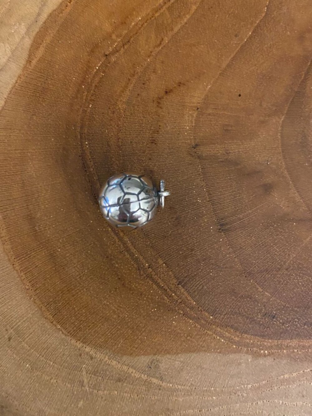 James Avery 3D Soccer Ball Charm, Sterling Silver
